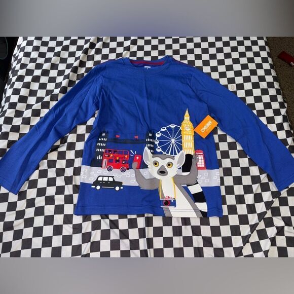 Nwt size 8 Gymboree meerkat in London shirt - Picture 1 of 3